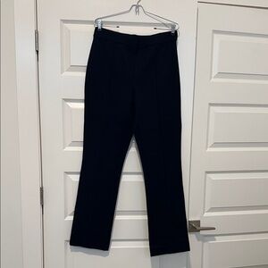 NWT: COS Black Women's Pants- front seamed split hem